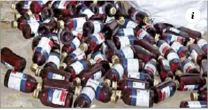 ଦ୍ବୈତନଗରୀକୁ ଛୁଇଁଲା ନିଷିଦ୍ଧ କଫ୍‌ ସିରପ୍ ଲିଙ୍କ୍‌: ୩୪ ଲକ୍ଷର କଫ୍‌ ସିରପ୍‌ ଜବତ.