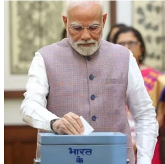 ଉପରାଷ୍ଟ୍ରପତି ନିର୍ବାଚନ: ଭୋଟ୍ ଦେଇ ସଂସଦ ଭବନ ଛାଡ଼ିଲେ ପ୍ରଧାନମନ୍ତ୍ରୀ