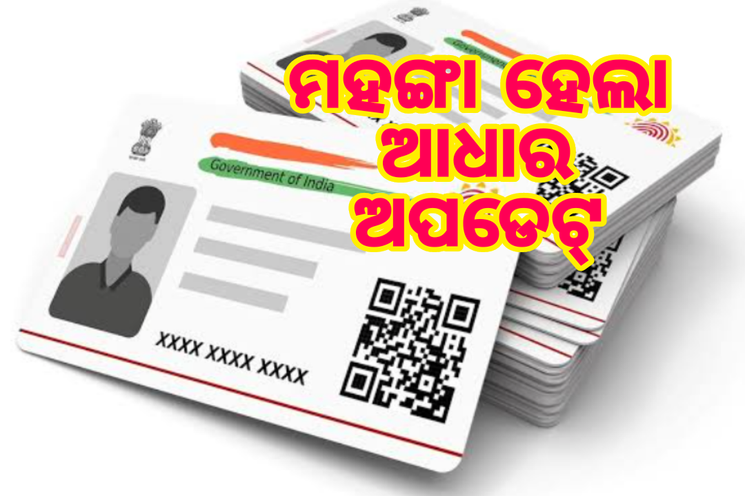 ମହଙ୍ଗା ହେଲା ଆଧାର ଅପଡେଟ୍