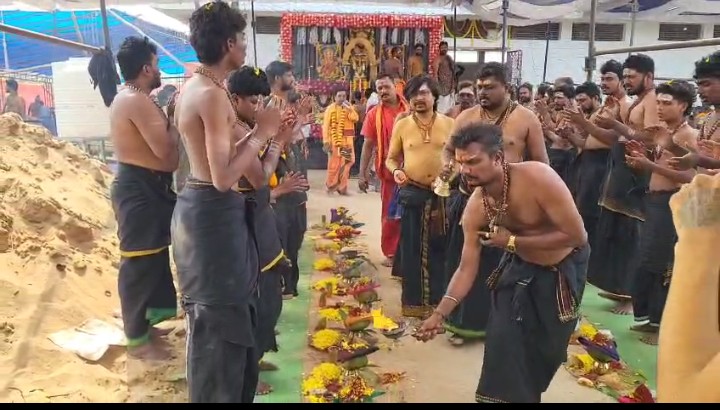 କାନିସ୍ୱାମୀ ଙ୍କ ଦ୍ୱାରା ସ୍ୱାମୀ ଆୟାପା ଙ୍କ ପୂଜା ଓ କୁକୁମ ପୂଜା ଅନୁଷ୍ଠିତ