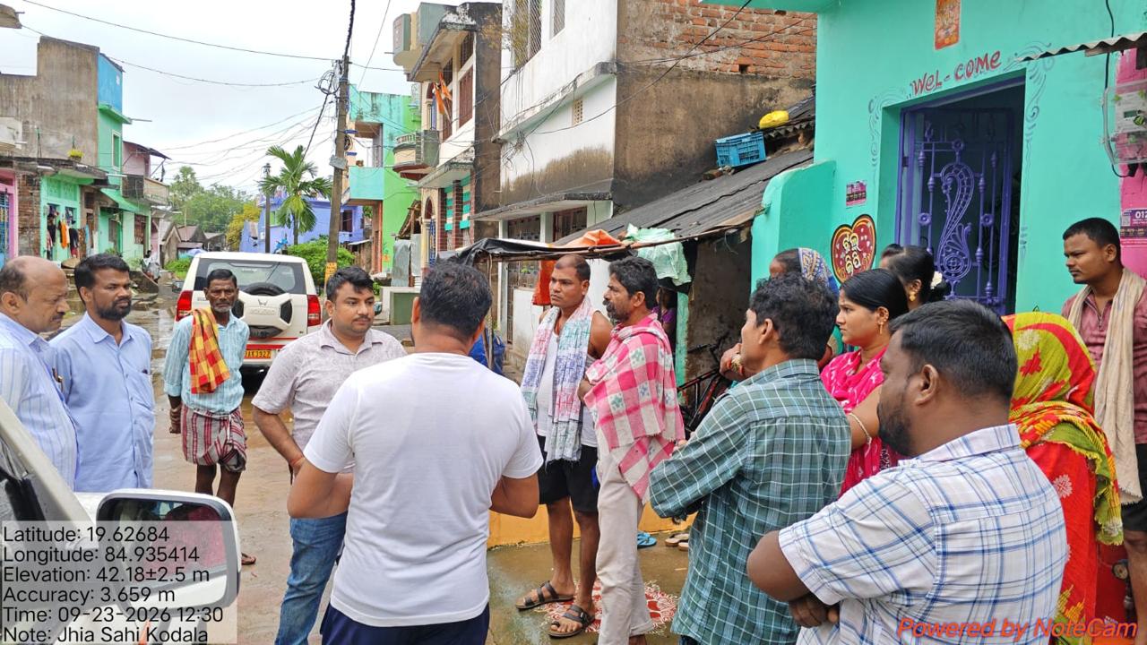 ଡ୍ରେଇନ ପାଣି ରେ ଉବୁଟୁବୁ ସୂର୍ଯ୍ୟନଗର ବାସୀ :ସମସ୍ୟା ସୁଧାର ପାଇଁ ଆଗେଇ ଆସିଲେ ତହସିଲଦାର