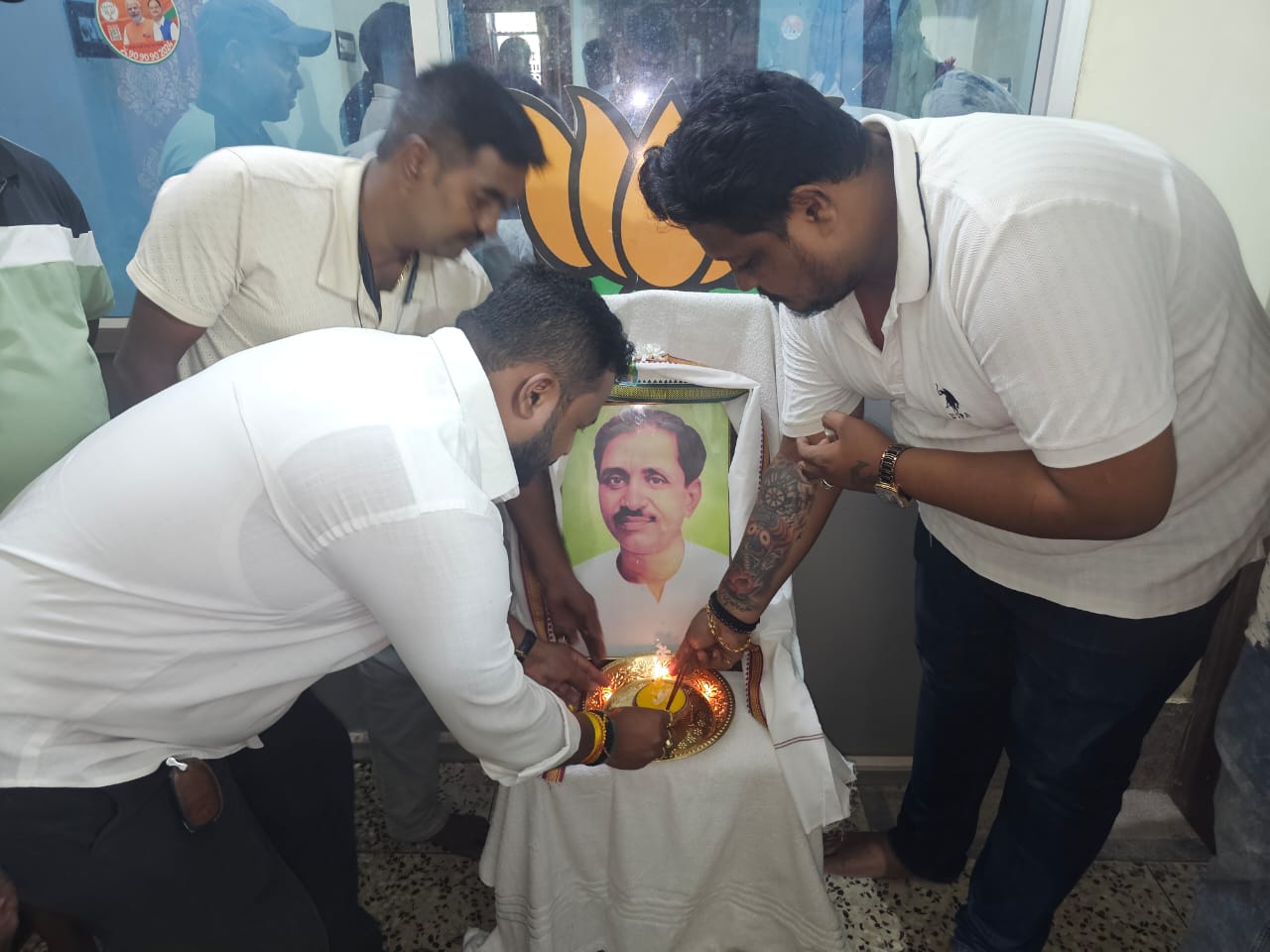 ବିଜେପି ଯୁବମୋର୍ଚ୍ଚା ପକ୍ଷରୁ ପଣ୍ଡିତ ଦୀନଦୟାଲ ଉପାଧ୍ୟାୟଙ୍କ ଜୟନ୍ତୀ ପାଳିତ
