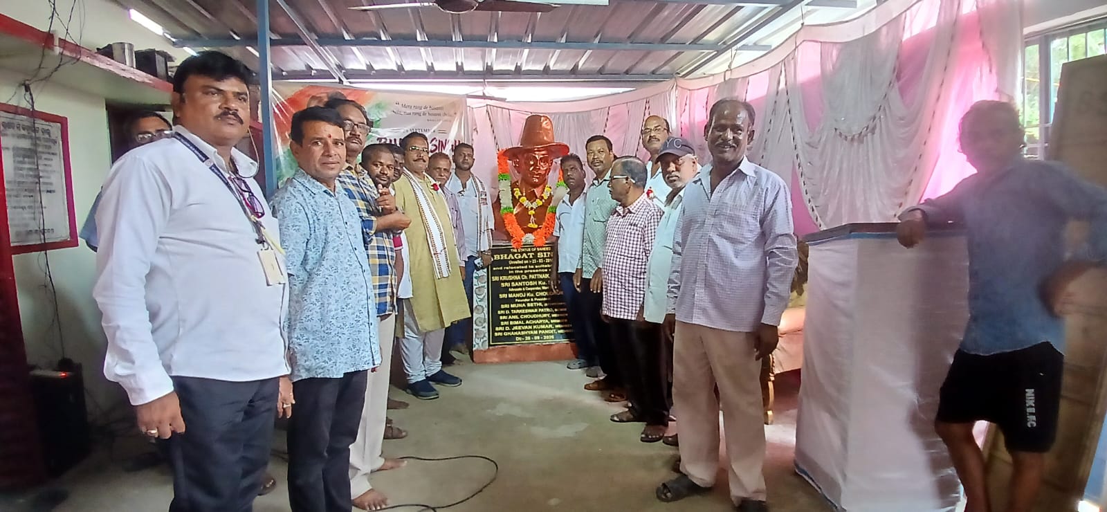 ଶହୀଦ ଭଗତ ସିଂ ଙ୍କ ୧୨୯ ତମ ଜନ୍ମ ଜୟନ୍ତୀ ପାଳିତ।