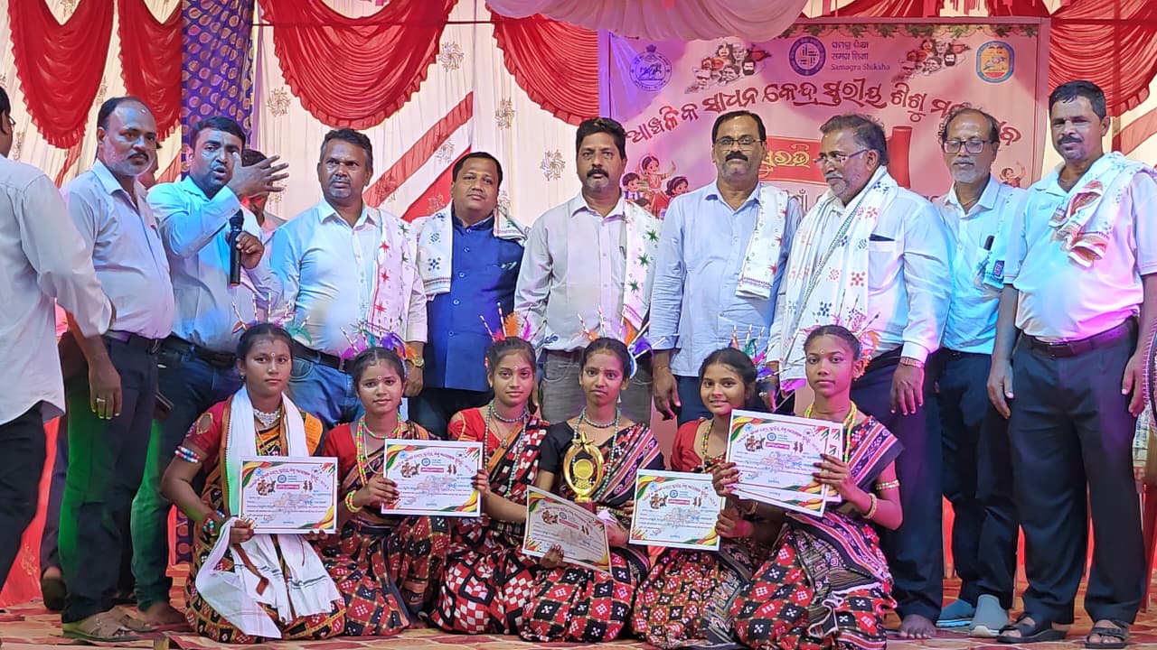 କ୍ଳଷ୍ଟର ସ୍ତରୀୟ ଶିଶୁ ମହୋତ୍ସବ ସୁରଭି- ୨୦୨୬ଅନୁଷ୍ଠିତ